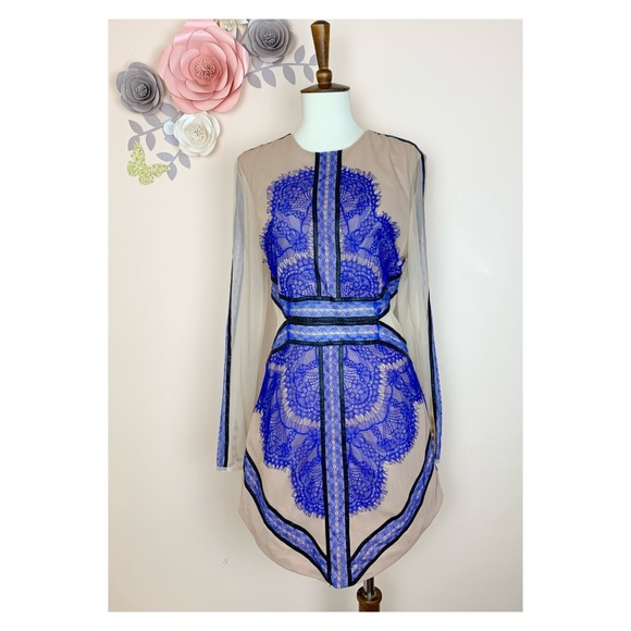 THREE FLOOR CHINA Blue Lace Dress - Picture 6 of 16